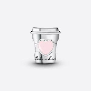 PANDORA Take a Break Coffee Cup Charm